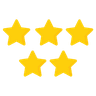 Calificación 5 Estrellas